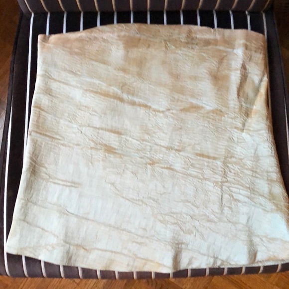 Handmade England 2pc set satin strapless top skirt - Picture 3 of 6